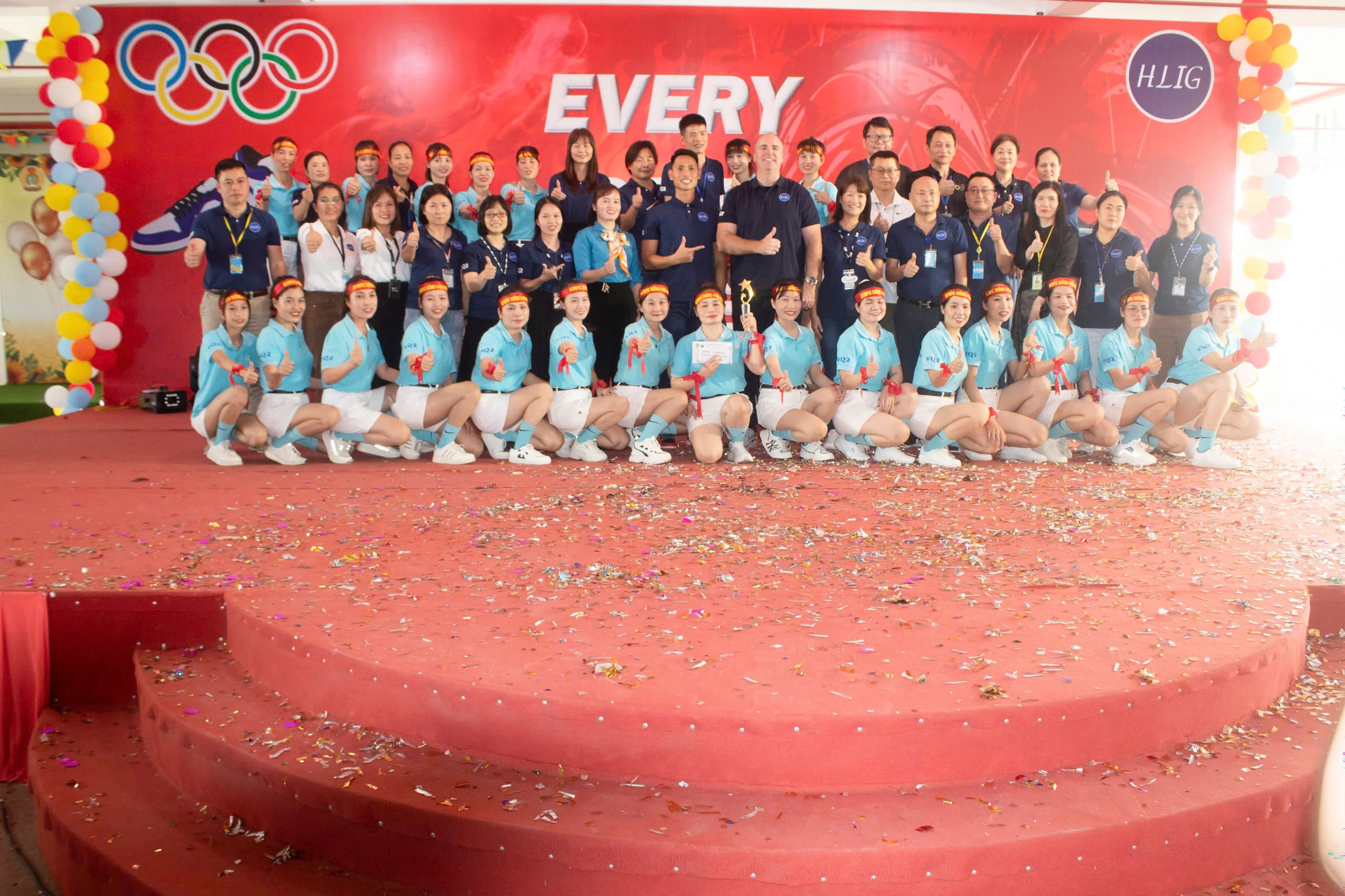Công ty TNHH Giầy Rollsport Việt Nam tổ chức Bế mạc Cuộc thi Olympics chất lượng năm 2024