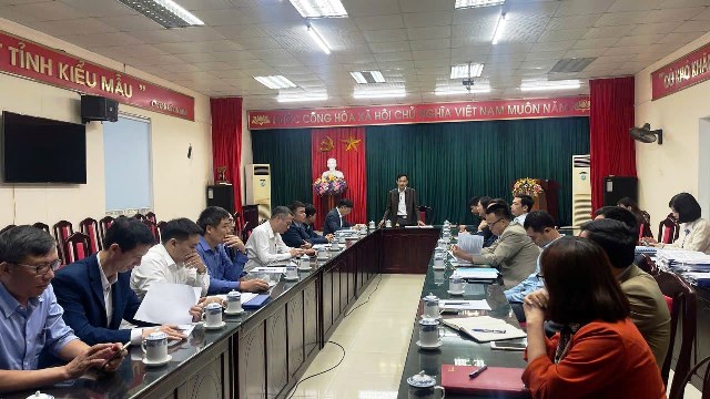 Công đoàn ngành Giáo dục thẩm định hồ sơ đề nghị công nhận đơn vị đạt chuẩn văn hóa giai đoạn 2023 – 2024