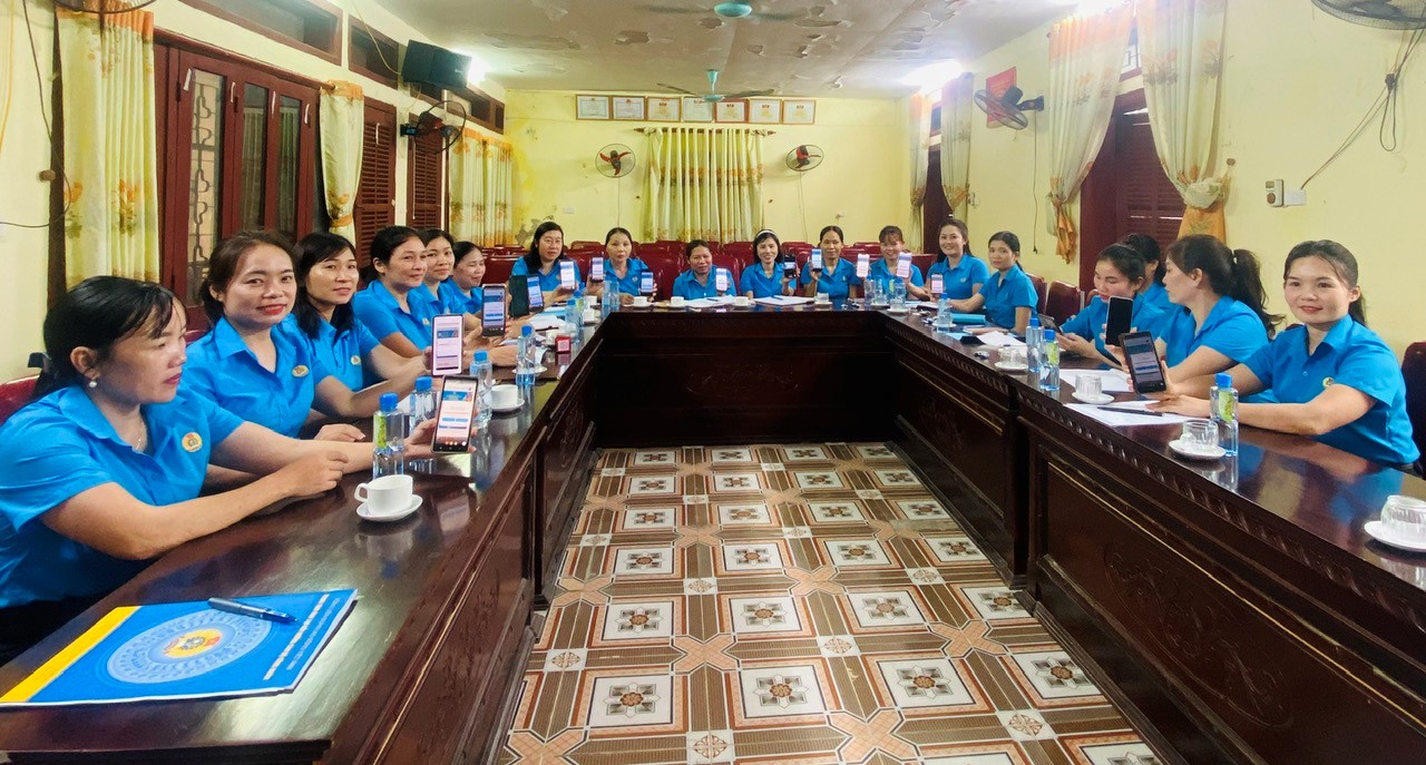 Thu hút đoàn viên Công đoàn nhờ đẩy mạnh tuyên truyền ở huyện Như Xuân 2.jpg