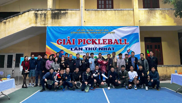 Giải Pickleball Sở Xây dựng Thanh Hoá lần thứ I năm 2024