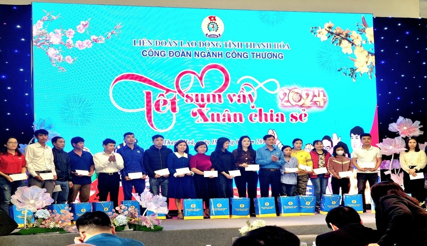 Công đoàn ngành Công Thương Thanh Hóa những dấu ấn nổi bật về hoạt động Công đoàn năm 2024
