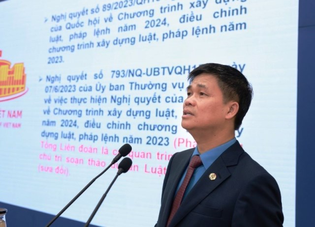 Quán triệt, triển khai Luật Công đoàn 2024, Luật Bảo hiểm xã hội 2024 3.jpg