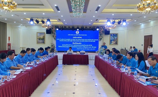 Trao đổi kinh nghiệm về thực tiễn hoạt động công đoàn