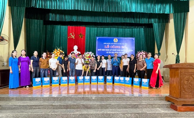 Thành lập Nghiệp đoàn nghề May gia công xã Yên Tâm, huyện Yên Định.