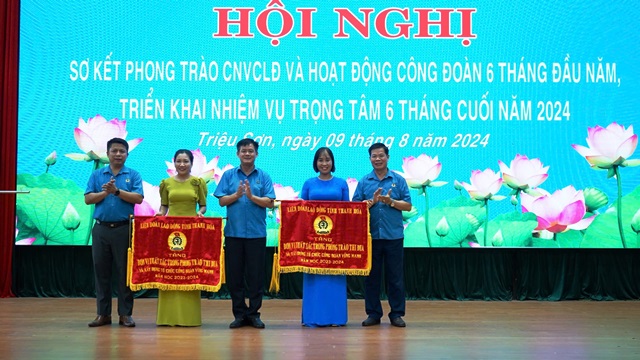 Công đoàn trường Trung học cơ sở Triệu Thị Trinh huyện Triệu Sơn điểm sáng trong hoạt động Công đoàn cơ sở