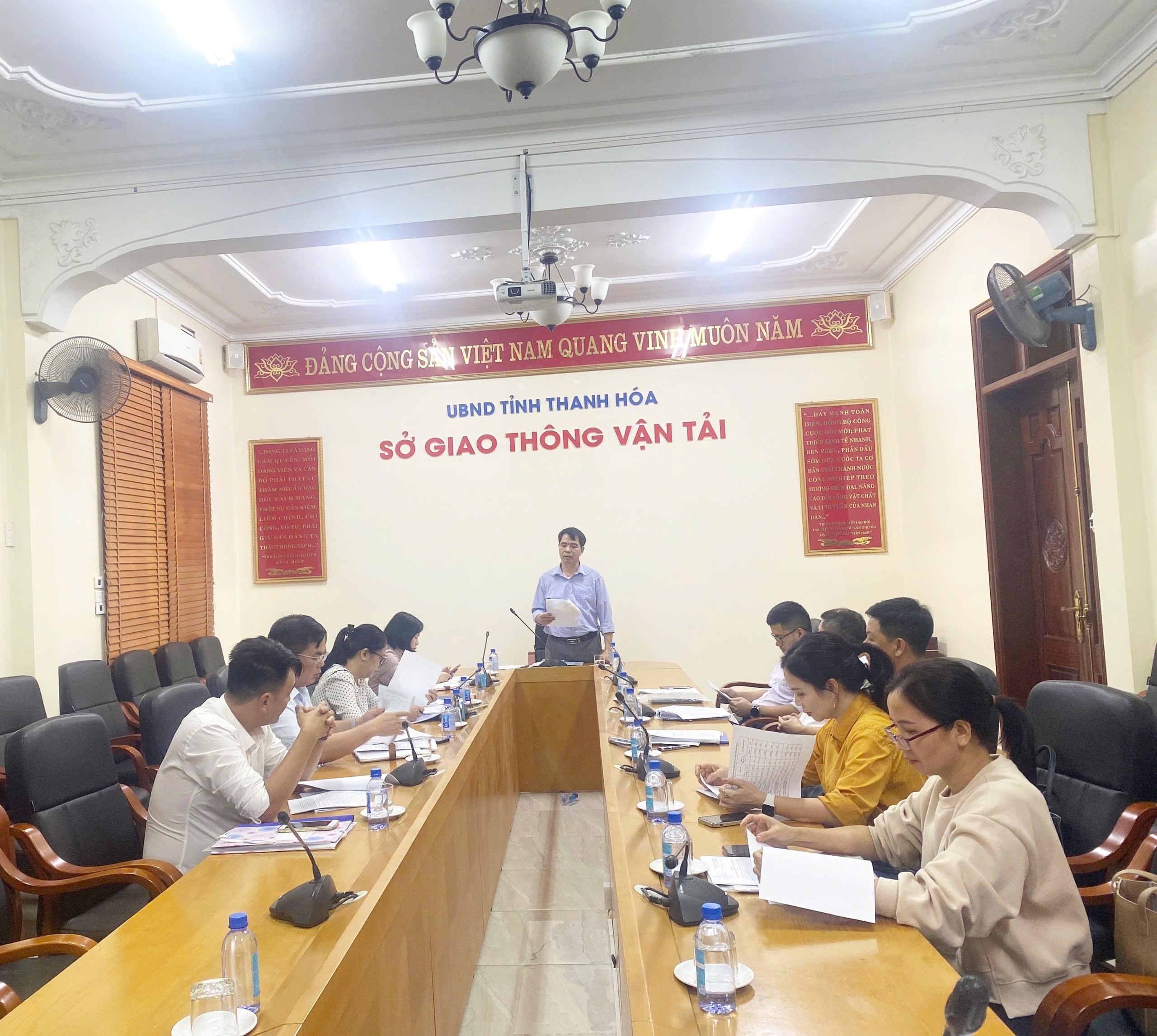 Công đoàn ngành Giao thông Vận tải Thanh Hóa tổ chức Hội nghị đánh giá, xếp loại chất lượng hoạt động của Công đoàn cơ sở và bình xét trong cụm thi đua năm 2024