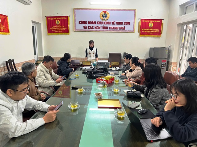 Hội nghị quán triệt, triển khai các nội dung chuẩn bị cho Đại hội Công đoàn cơ sở nhiệm kỳ 2025 - 2030