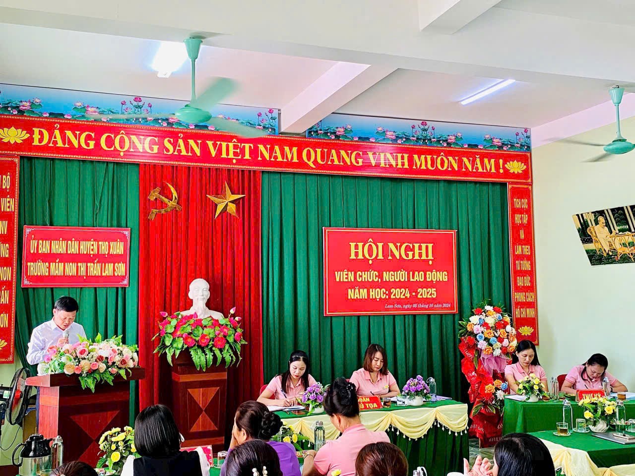 Giải pháp về nâng cao chất lượng công tác phối hợp tổ chức hội nghị cán bộ, công chức, viên chức, NLĐ ở các cấp Công đoàn huyện Thọ Xuân