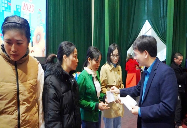 LĐLĐ huyện Như Thanh tổ chức “Tết sum vầy, Xuân ơn Đảng” năm 2025