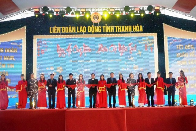 “Ngày hội công nhân - Phiên chợ nghĩa tình” tại Thanh Hóa