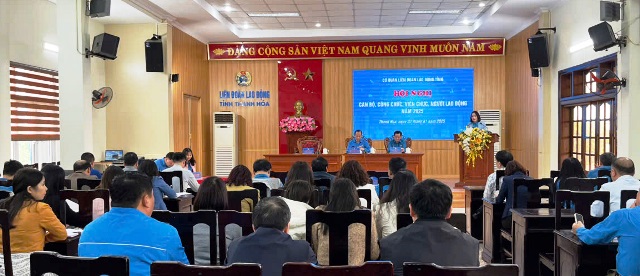 Cơ quan LĐLĐ tỉnh tổ chức Hội nghị Cán bộ công chức, viên chức, người lao động năm 2025
