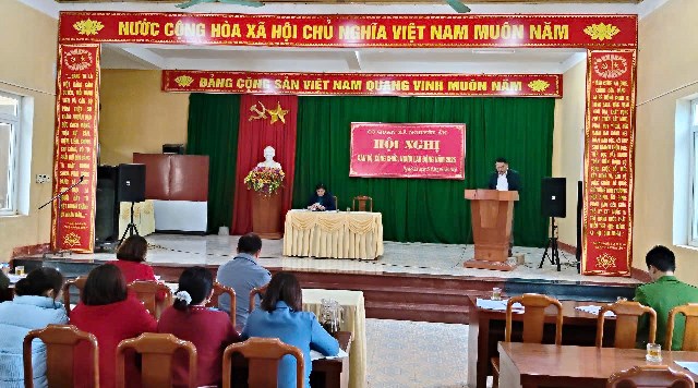 Công đoàn xã Nguyệt Ấn huyện Ngọc Lặc phối hợp tổ chức Hội nghị cán bộ, công chức, người lao động năm 2025