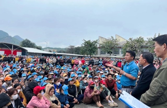 Công đoàn vào cuộc, các vụ ngừng việc được giải quyết ổn thỏa