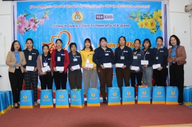 Công đoàn Công ty TNHH MTV Tce Jeans: Nơi người lao động gửi gắm niềm tin