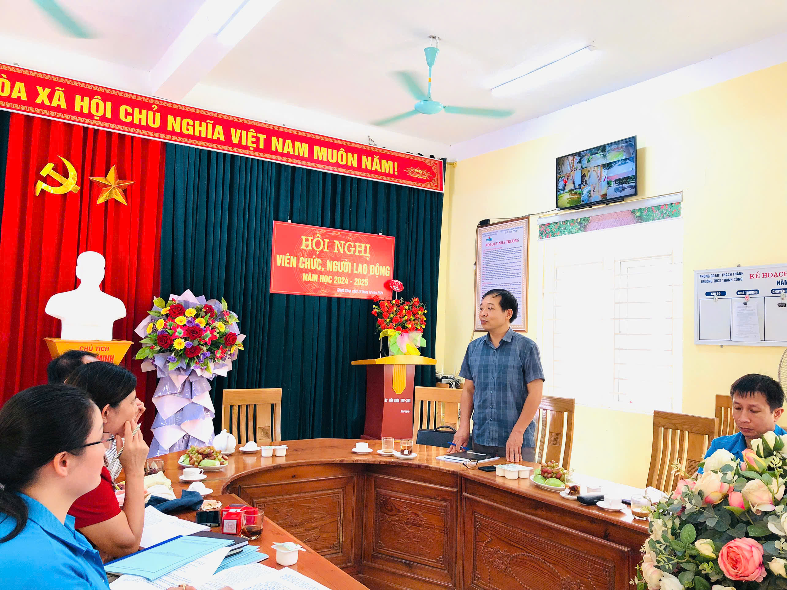 Tin hoạt động: UBKT Liên đoàn Lao động huyện Thạch Thành tăng cường thực hiện công tác kiểm tra Công đoàn cơ sở trực thuộc năm 2024
