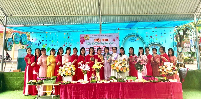 BCH Công đoàn Trường mầm non Định Hải, huyện Yên Định tổ chức các hoạt động kỷ niệm 115 năm Ngày Quốc tế phụ nữ (08/3/1910-08/3/2025), 1985 năm khởi nghĩa Hai Bà Trưng và ngày Quốc tế Hạnh phúc 20/3