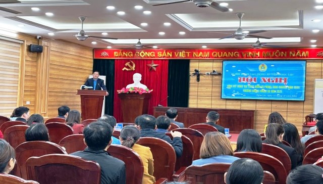 Một năm thực hiện nhiệm vụ Công tác công đoàn và phong trào CNVCLĐ tại huyện Ngọc Lặc