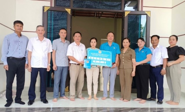 Kết quả Chương trình “Mái ấm công đoàn” tại LĐLĐ huyện Như Xuân từ sau Đại hội X công đoàn huyện, nhiệm kỳ 2023-2028 đến nay