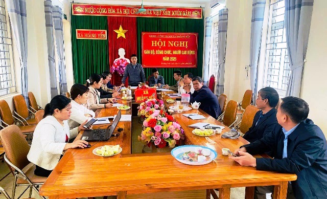 Liên đoàn Lao động huyện Hoằng Hóa tăng cường công tác kiểm tra, giám sát việc triển khai, thực hiện Luật Dân chủ ở cơ sở năm 2025.