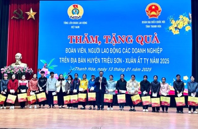 LĐLĐ huyện Triệu Sơn xứng đáng là chỗ dựa tin cậy của người lao động