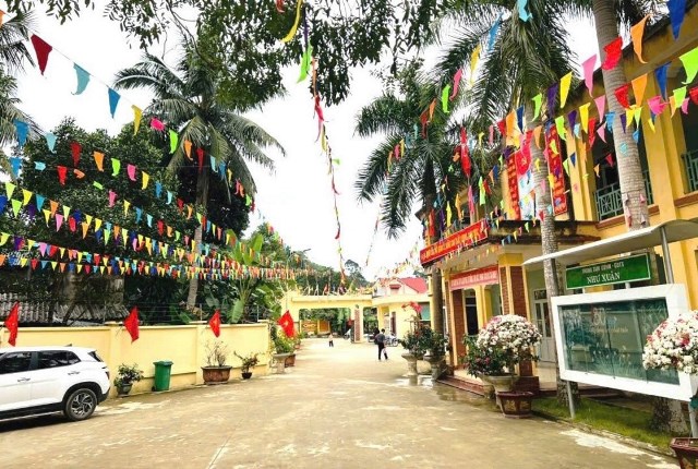 Xây dựng Trung tâm GDNN- GDTX huyện Như Xuân xanh, sạch, đẹp, an toàn