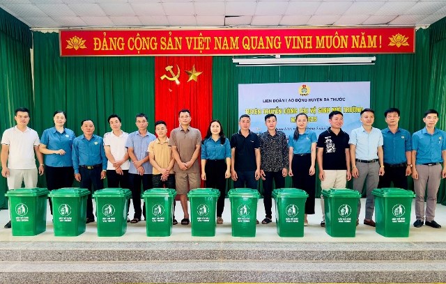 Liên đoàn lao động huyện Bá Thước với Công tác bảo vệ môi trường
