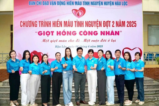 Chương trình Hiến máu tình nguyện đợt 2 năm 2025 “ Giọt hồng công nhân lao động ”