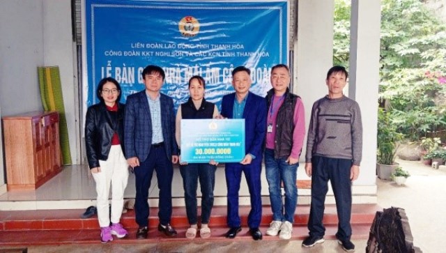 Ấm áp “Mái ấm công đoàn” cho công nhân, viên chức, lao động nghèo